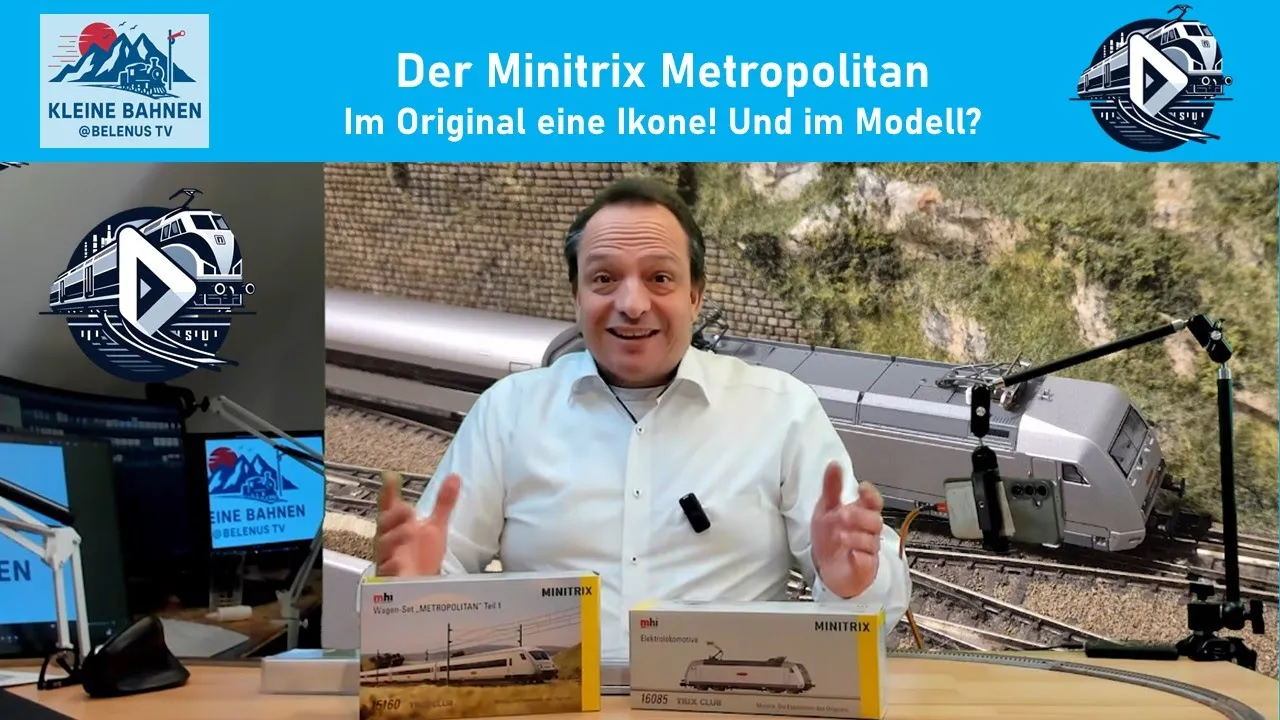 Der Metropolitan – im Original eine Ikone – und das Minitrix Modell?